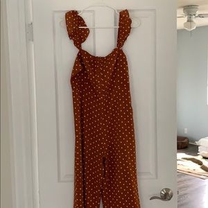 Polka dot pantsuit